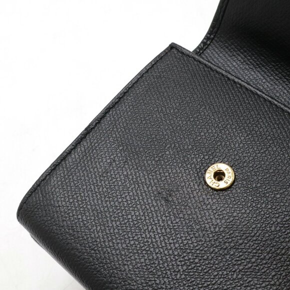 CHANEL Black Leather Wallet - Picture 8 of 10